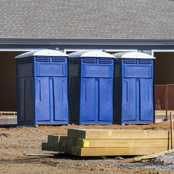 are there different sizes of portable toilets available for rent in Banner